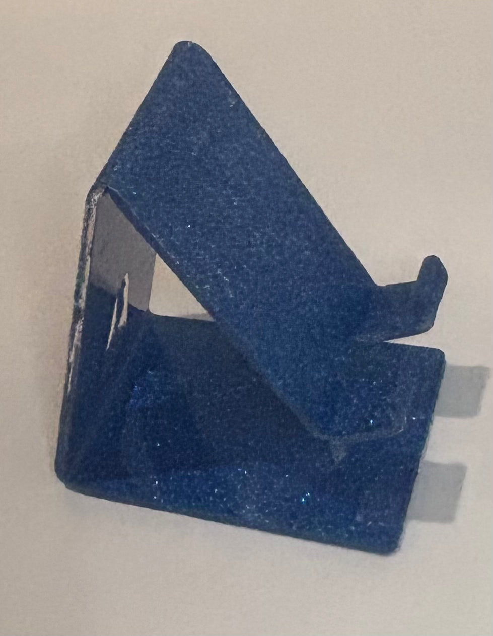 Blue Brilliance — Hand-Glittered Phone Holder