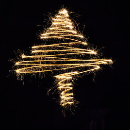 An image of a christmas tree made out of lights