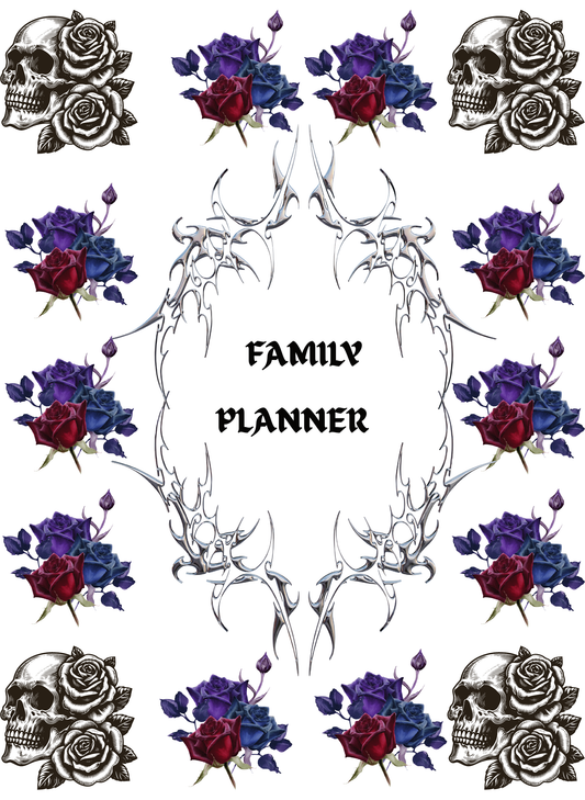 Gothic Family Planner