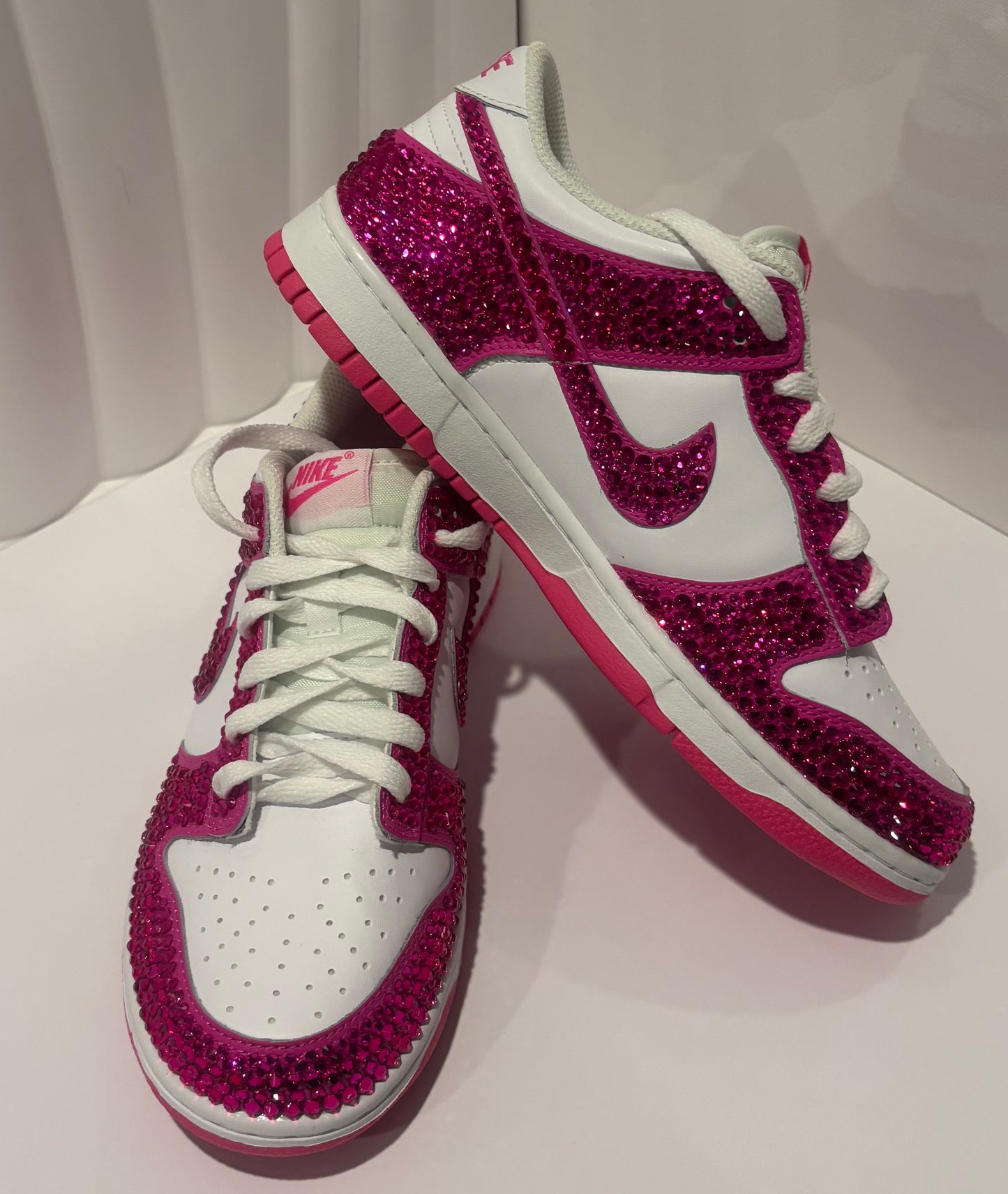 Pink Pandemonium - Hand Customised Nike Sneakers