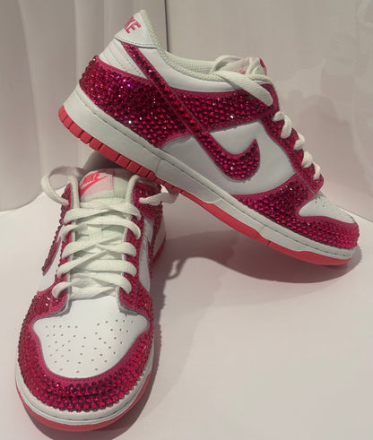 Pink Pandemonium - Hand Customised Nike Sneakers