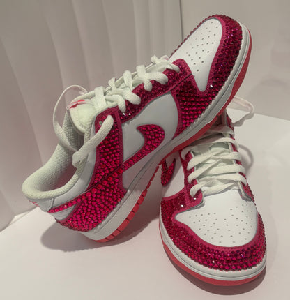 Pink Pandemonium - Hand Customised Nike Sneakers