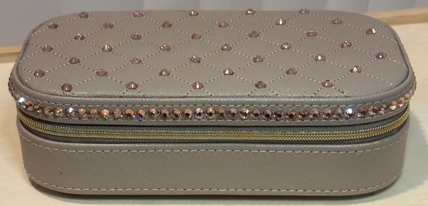 Hand Embellished Jewellery Box - Home & Travel