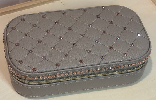 Hand Embellished Jewellery Box - Home & Travel