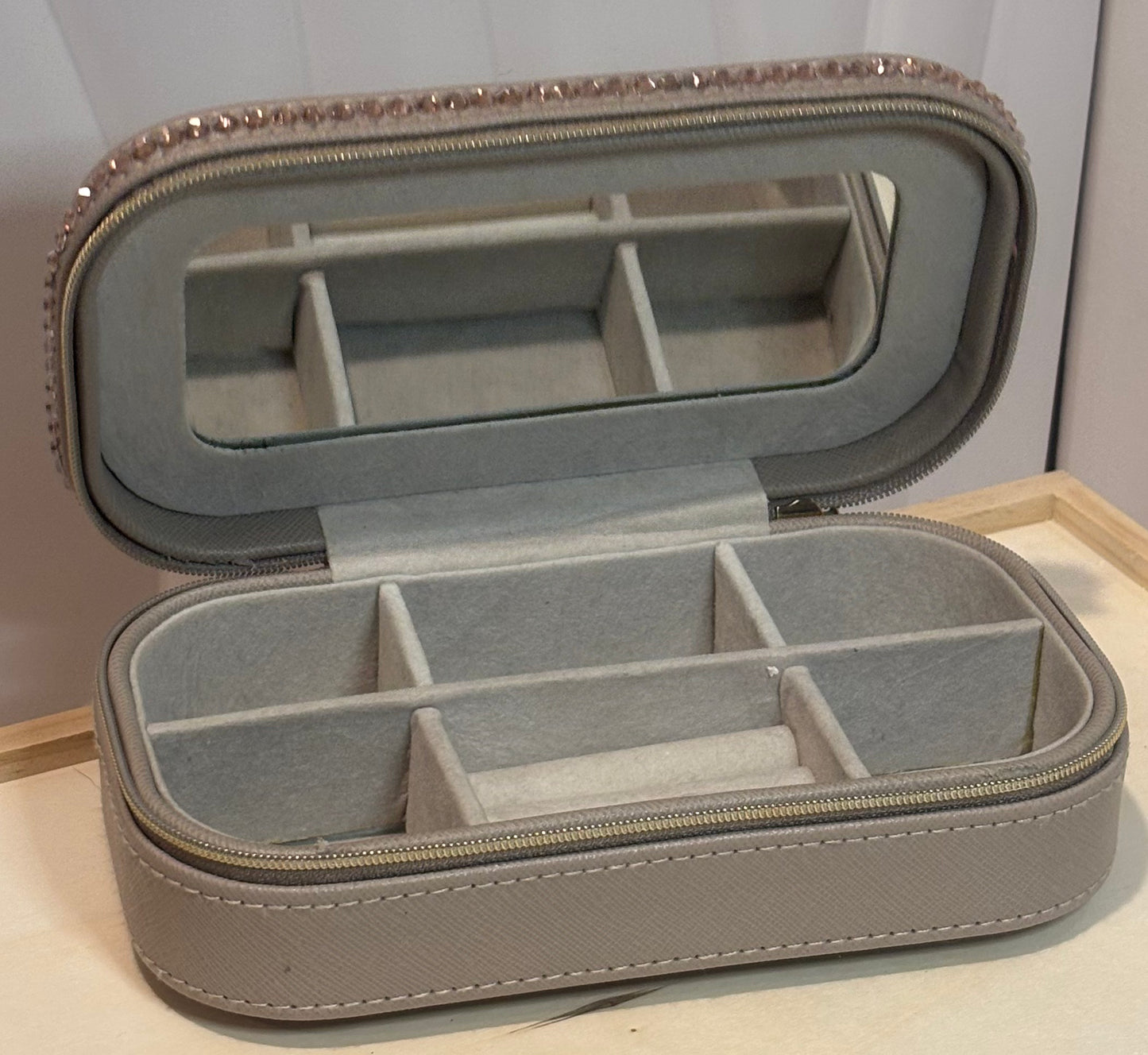 Hand Embellished Jewellery Box - Home & Travel