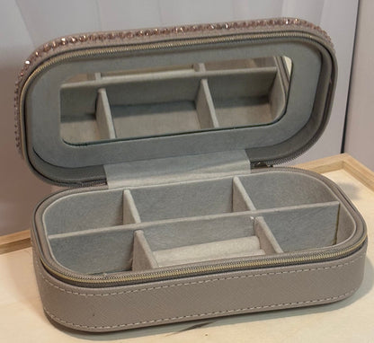Hand Embellished Jewellery Box - Home & Travel