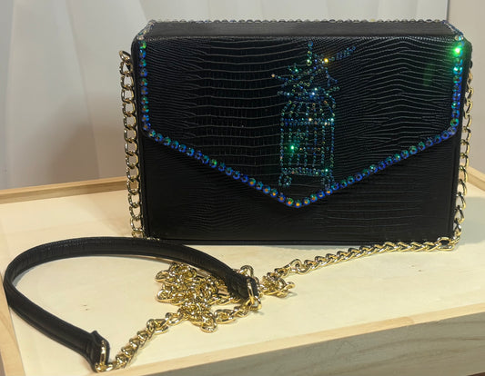 The Birdcage - Hand Customised Handbag